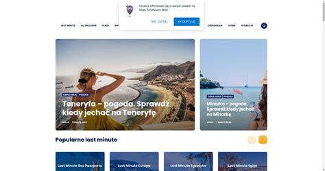 Przeanalizuj funkcjonalności strony internetowej www.Turystycznyninja.pl i zaaranżuj swój wymarzony odpoczynek. 2022
