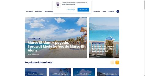 Sprawdź działanie internetowej strony Turystycznyninja.pl i opracuj fantastyczny urlopowy wypoczynek. 2022