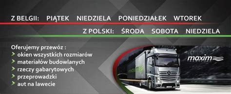 Warunki przejazdu najwyższej jakości - międzynarodowy transport osób z Polski do Belgii!
